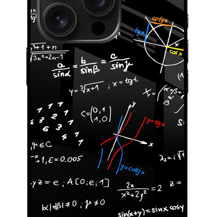 Mathematics Formula iPhone 16 Pro Glass Case