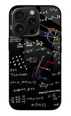 Mathematics Formula iPhone 16 Pro Glass Case