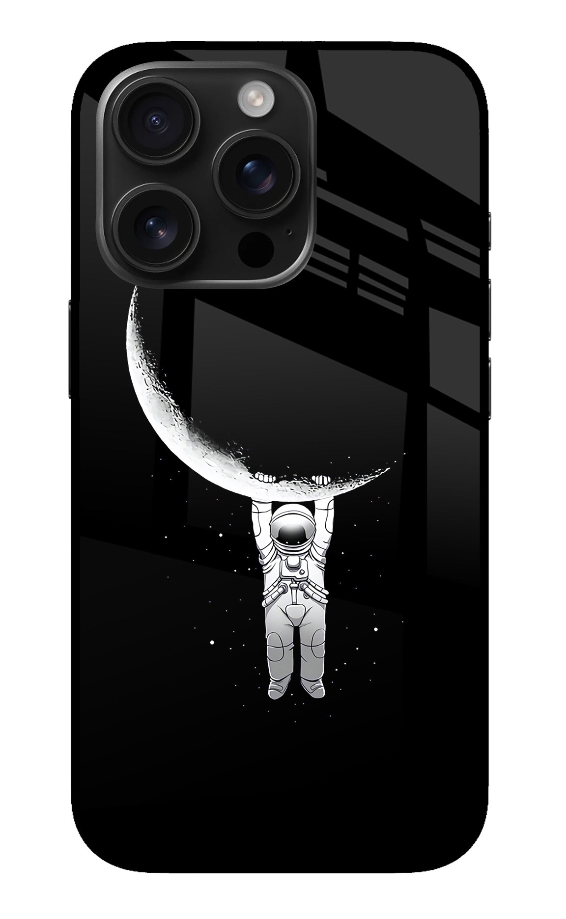 Moon Space iPhone 16 Pro Back Cover