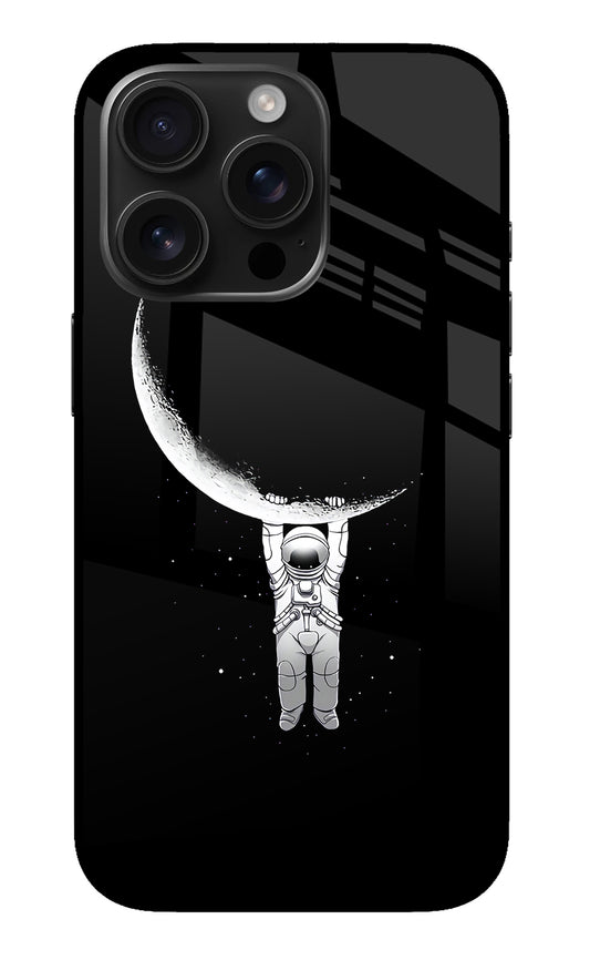 Moon Space iPhone 16 Pro Glass Case