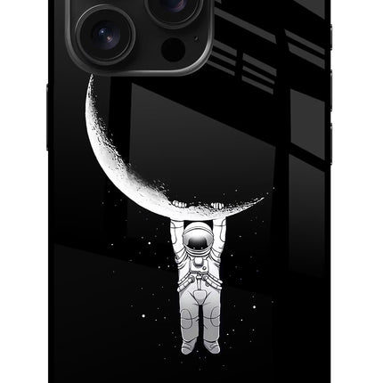 Moon Space iPhone 16 Pro Glass Case