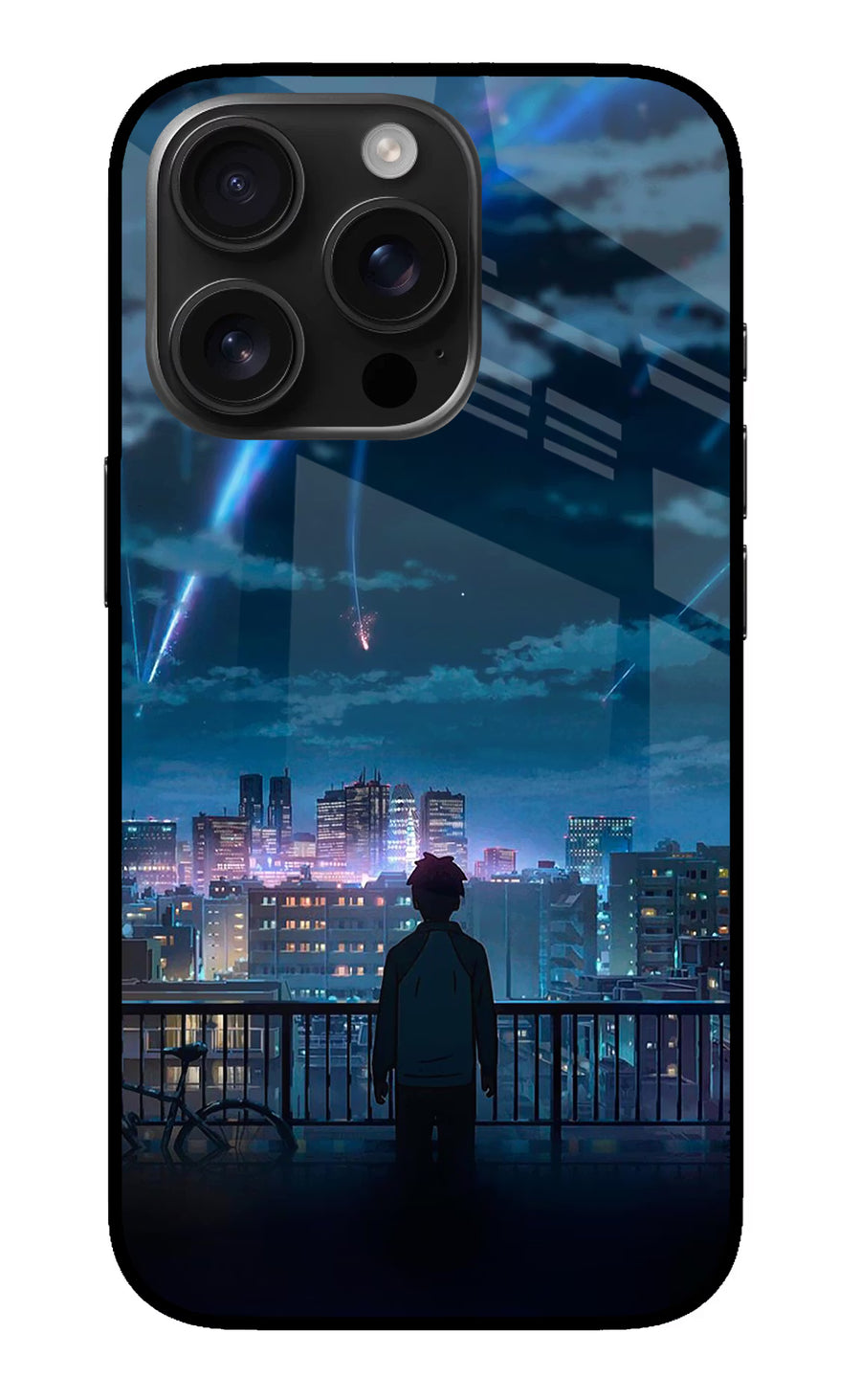 Anime iPhone 16 Pro Back Cover, Metal case