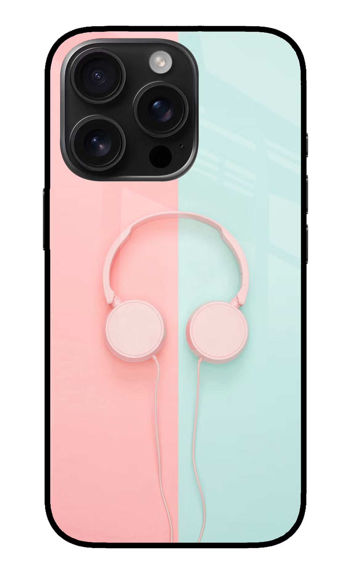 Music Lover iPhone 16 Pro Glass Case Back Cover by Casekaro