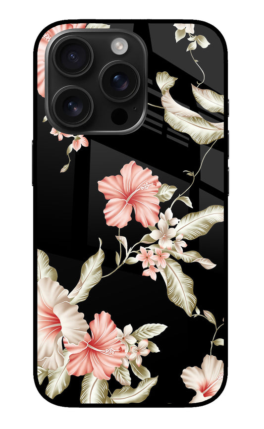 Flowers iPhone 16 Pro Glass Case