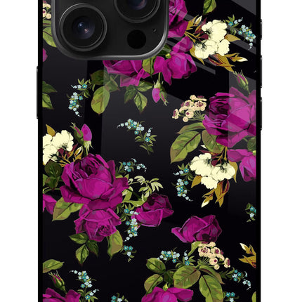 Flowers iPhone 16 Pro Glass Case