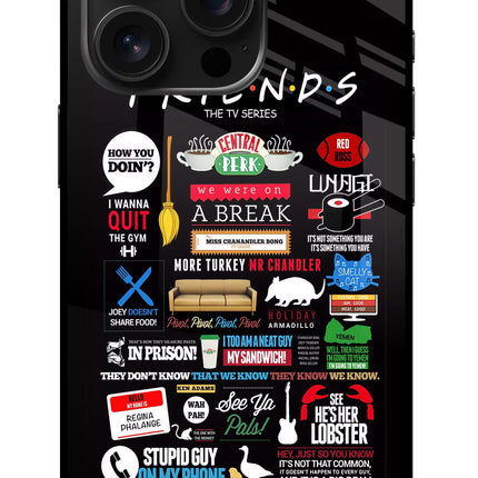 FRIENDS iPhone 16 Pro Glass Case