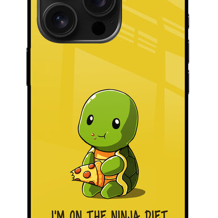 I'm on Ninja Diet iPhone 16 Pro Glass Case