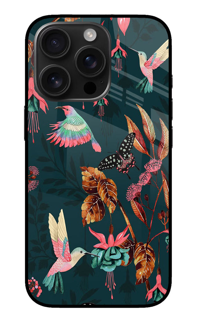 Birds iPhone 16 Pro Glass Case