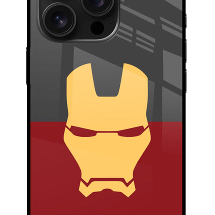 Ironman iPhone 16 Pro Glass Case Back Cover by Casekaro