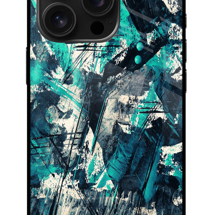 Artwork iPhone 16 Pro Glass Case Back Cover by Casekaro