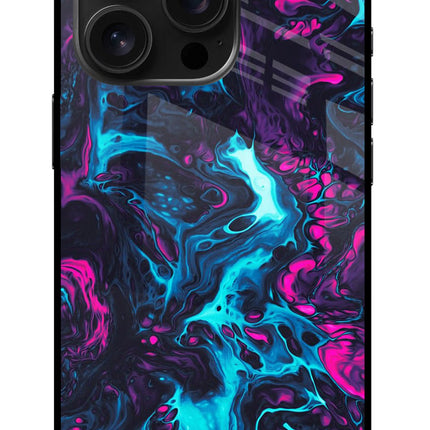 Abstract iPhone 16 Pro Glass Case