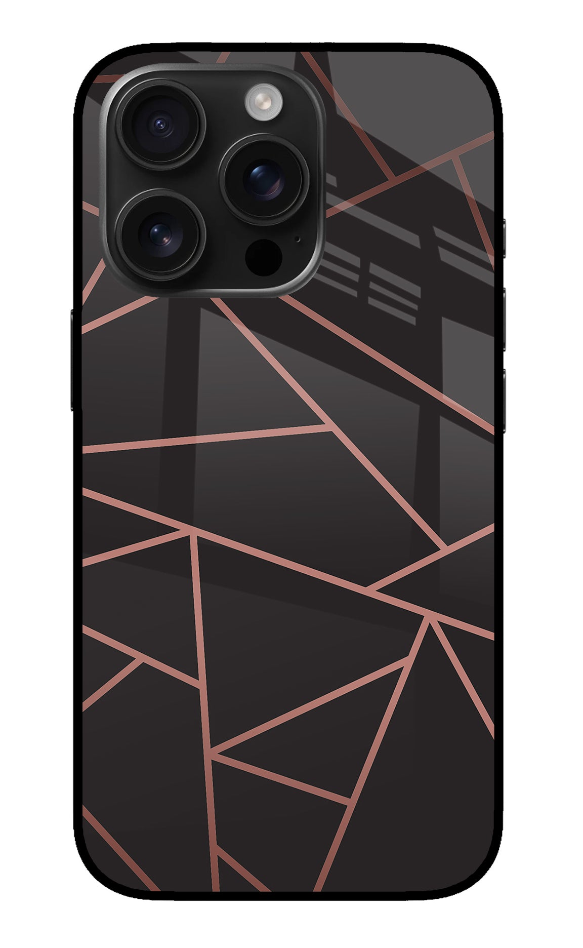 Geometric Pattern iPhone 16 Pro Back Cover