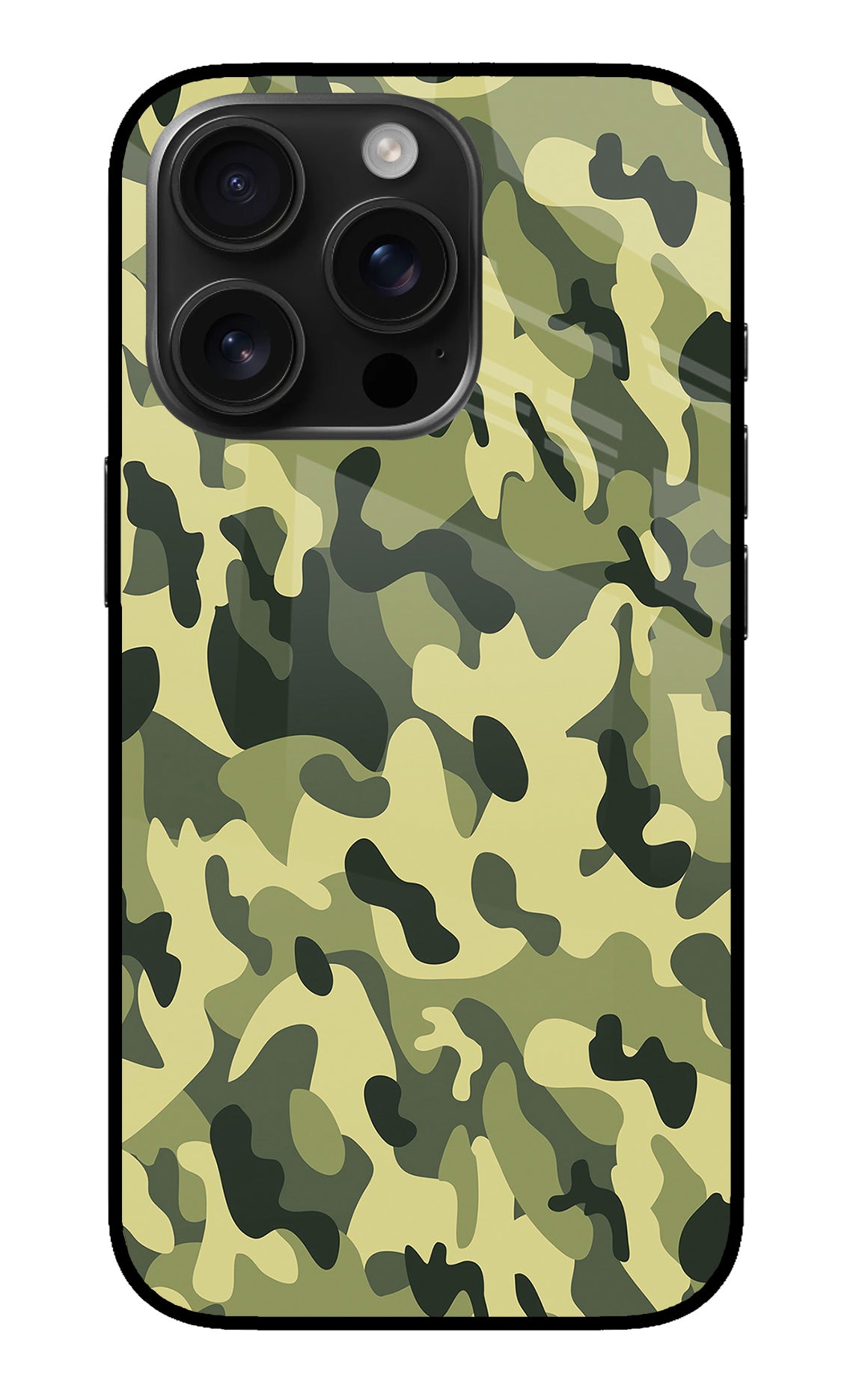 Camouflage iPhone 16 Pro Back Cover