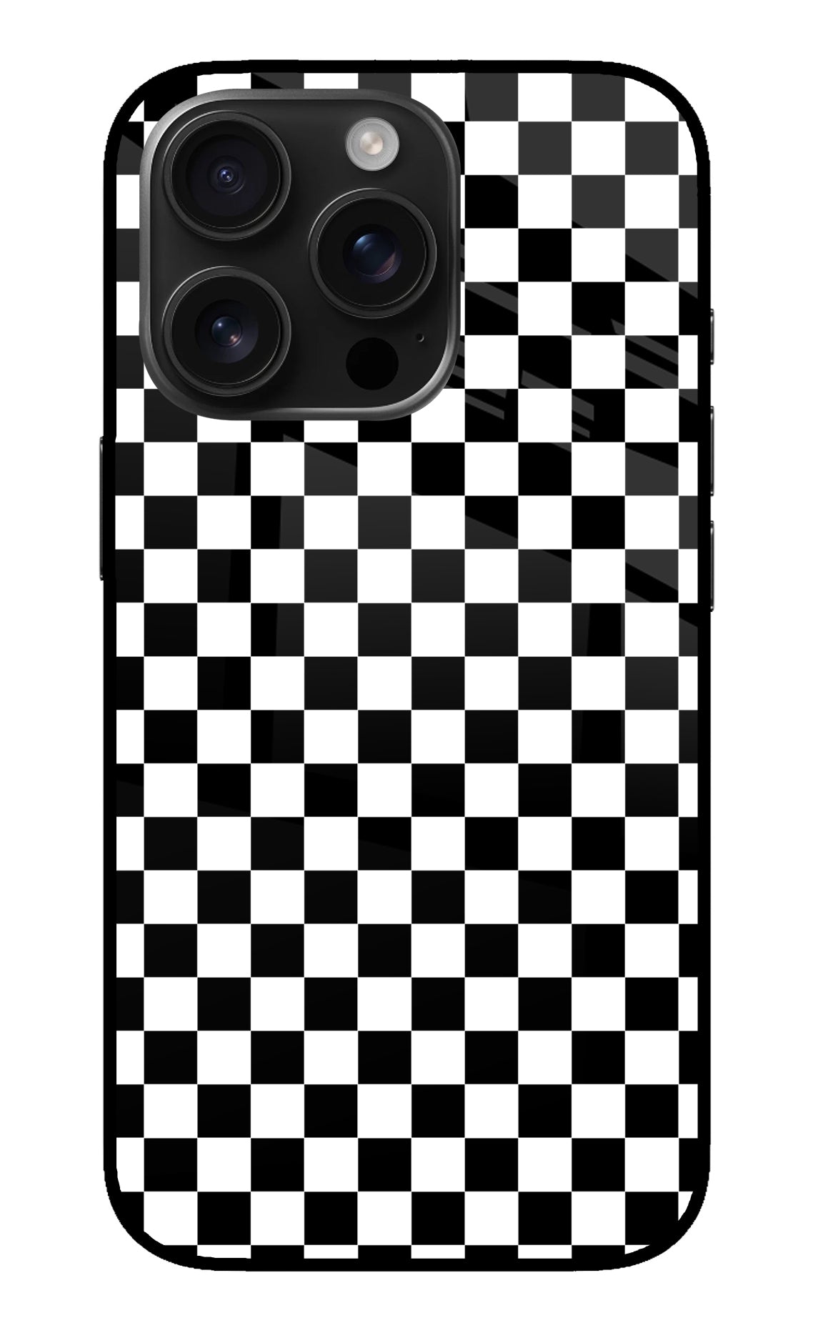 Chess Board iPhone 16 Pro Glass Case