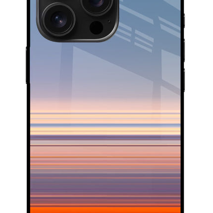 Morning Colors iPhone 16 Pro Glass Case Back Cover by Casekaro