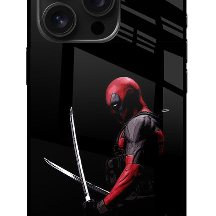 Deadpool iPhone 16 Pro Glass Case