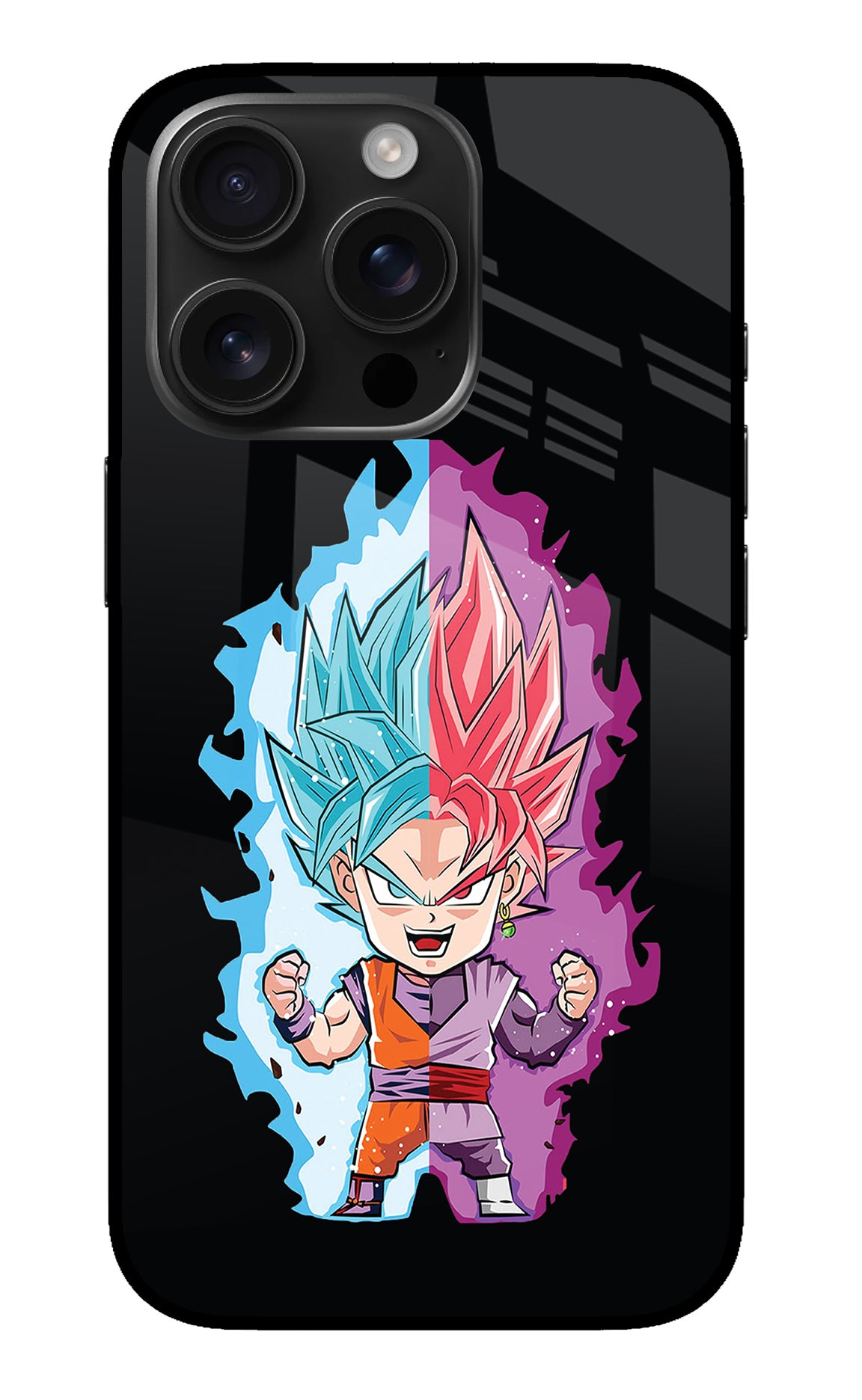 Chota Goku iPhone 16 Pro Glass Case