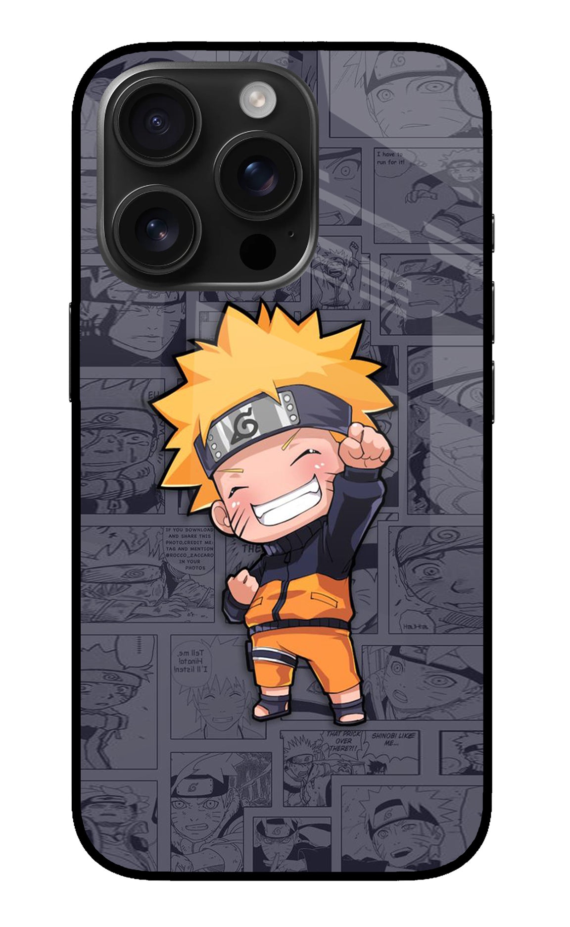 Chota Naruto iPhone 16 Pro Back Cover