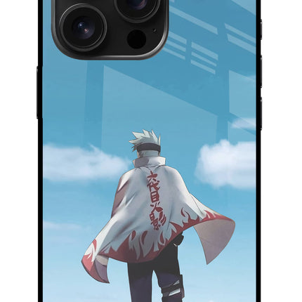 Kakashi iPhone 16 Pro Glass Case Back Cover by Casekaro