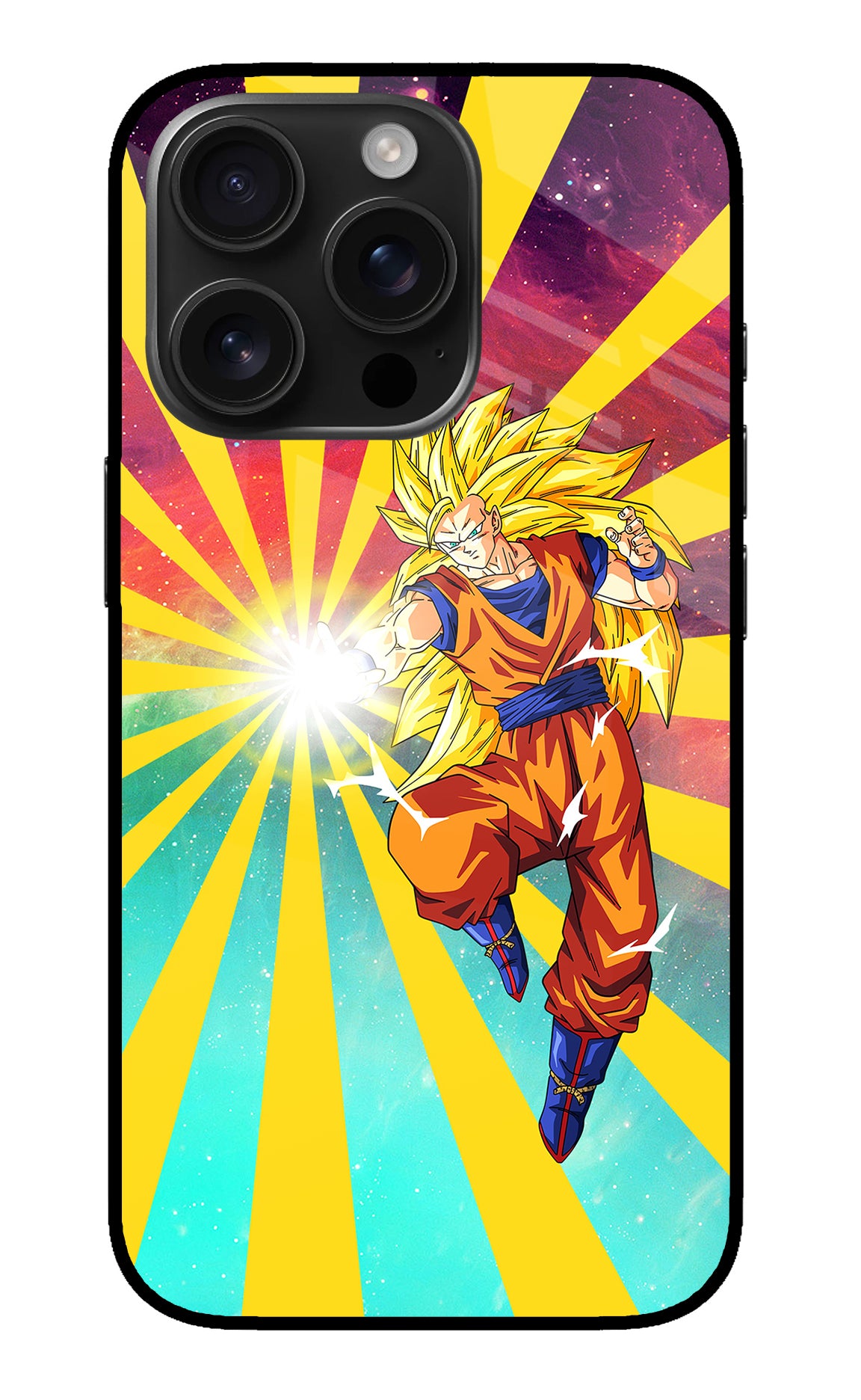 Goku Super Saiyan iPhone 16 Pro Back Cover