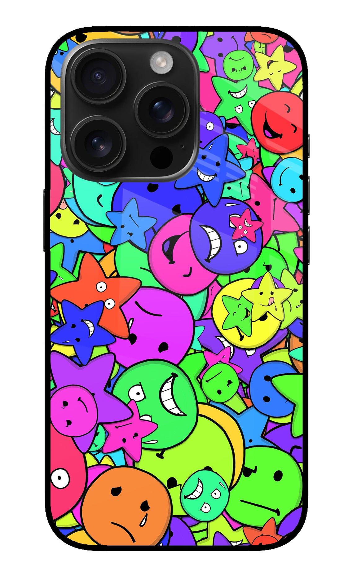 Fun Doodle iPhone 16 Pro Back Cover