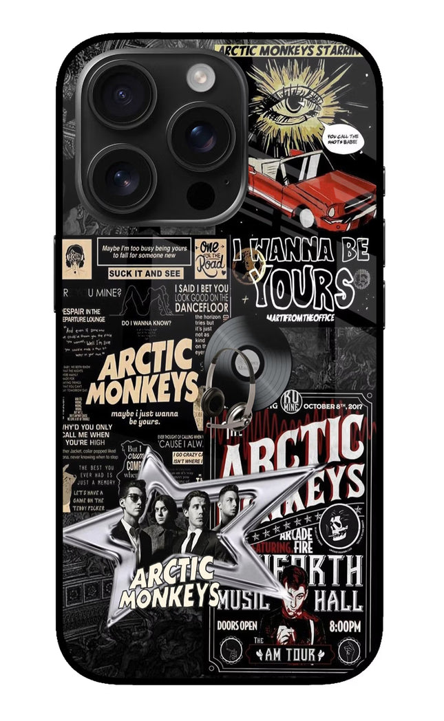Arctic Monkeys iPhone 16 Pro Glass Case