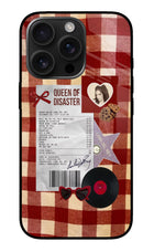 Queen of Disaster iPhone 16 Pro Glass Case