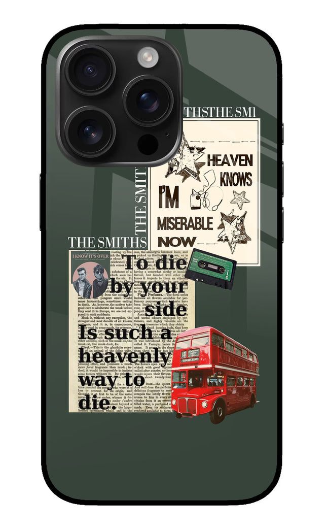 The Smiths iPhone 16 Pro Glass Case