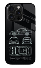 WRC'99 iPhone 16 Pro Glass Case