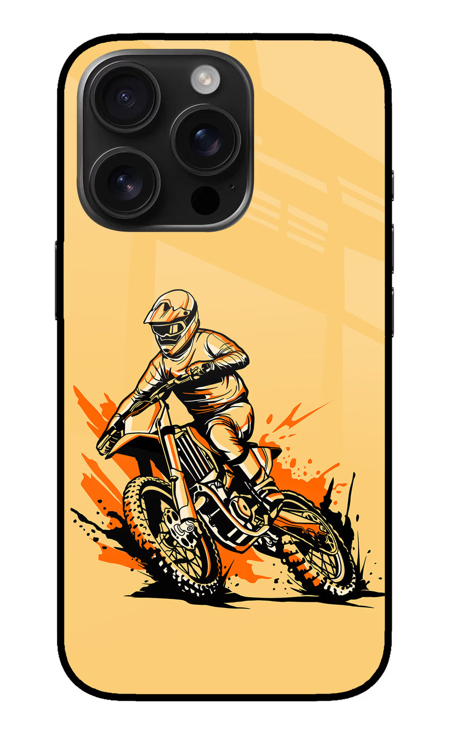 Off-Road Fury iPhone 16 Pro Back Cover, Metal case