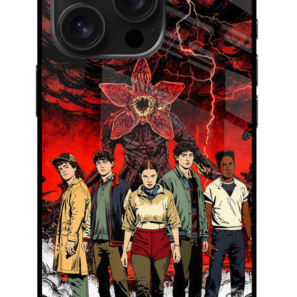 Ordinary Things Characters iPhone 16 Pro Glass Case