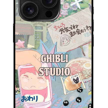 Studio Ghibli iPhone 16 Pro Glass Case