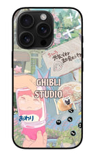Studio Ghibli iPhone 16 Pro Glass Case