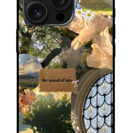 Rain iPhone 16 Pro Glass Case