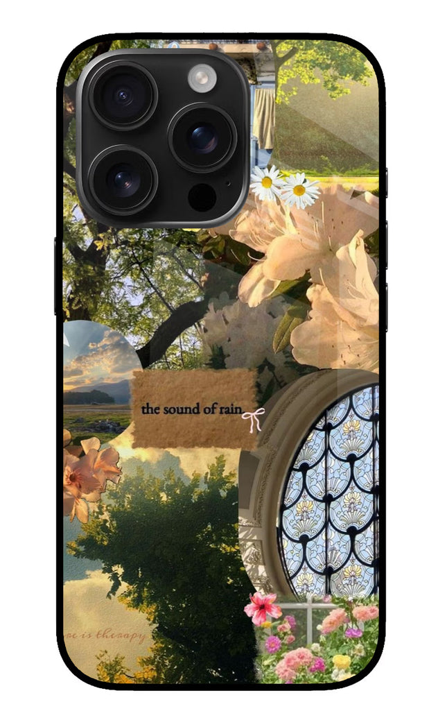 Rain iPhone 16 Pro Glass Case
