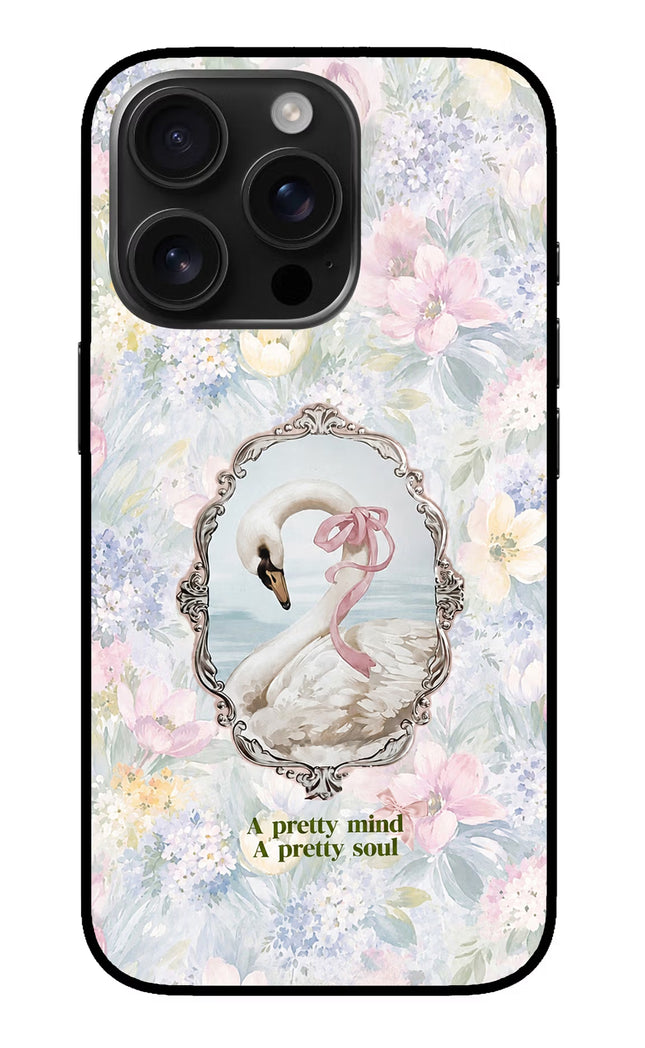 Pretty Mind Pretty Soul iPhone 16 Pro Glass Case