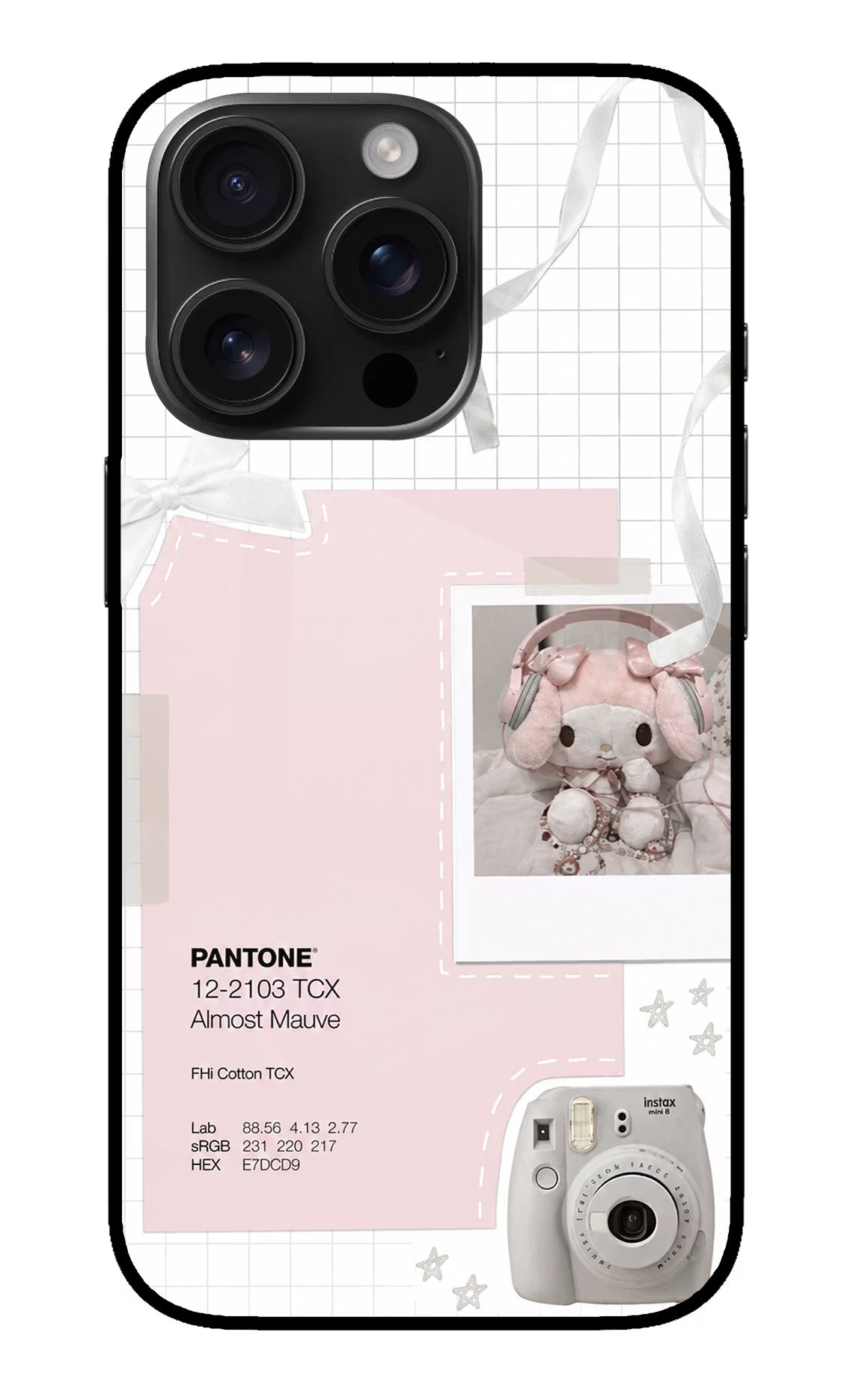 Pantone Asthetic iPhone 16 Pro Glass Case