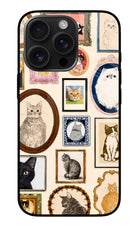 Mirror Cats iPhone 16 Pro Glass Case