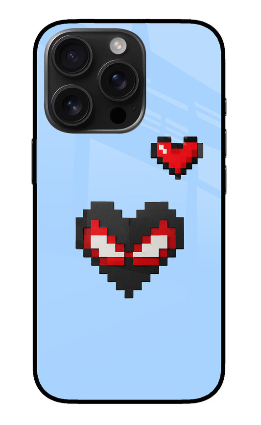 Peter Heart iPhone 16 Pro Glass Case