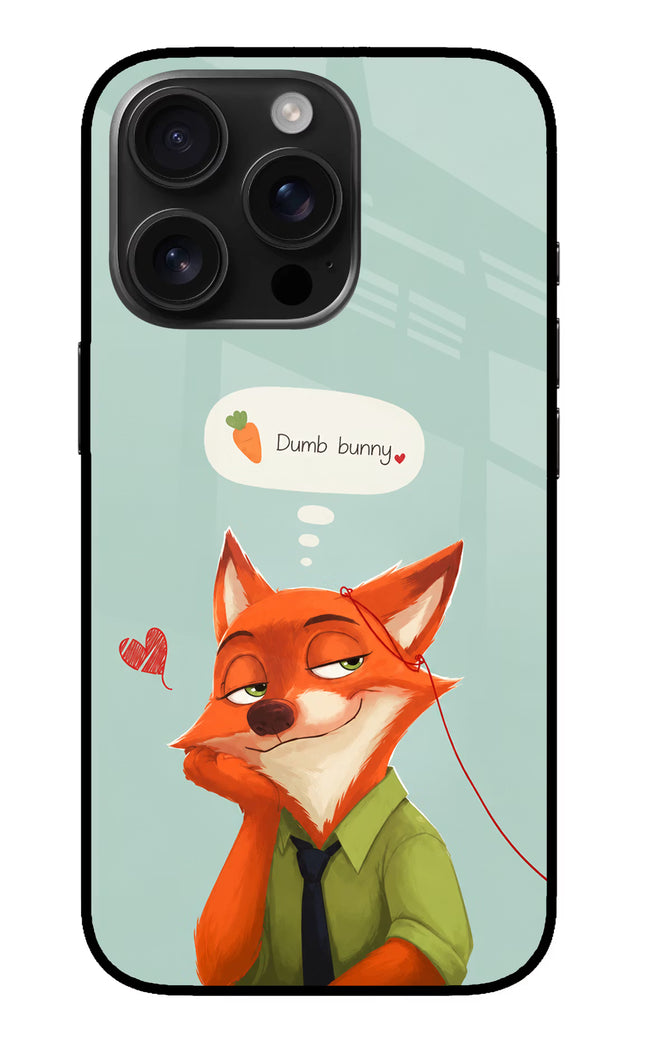 Nick Charm iPhone 16 Pro Glass Case