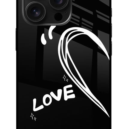 Love Line iPhone 16 Pro Glass Case