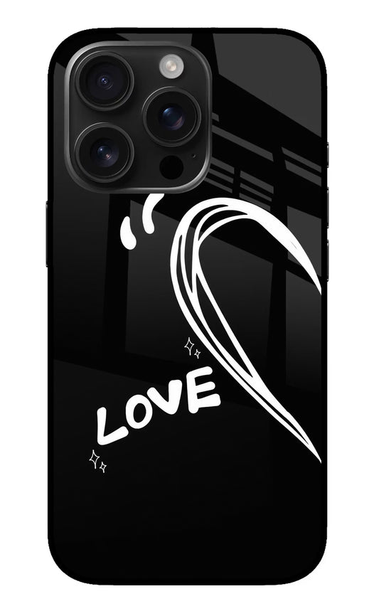 Love Line iPhone 16 Pro Glass Case