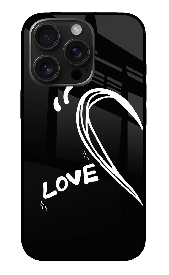 Love Line iPhone 16 Pro Glass Case
