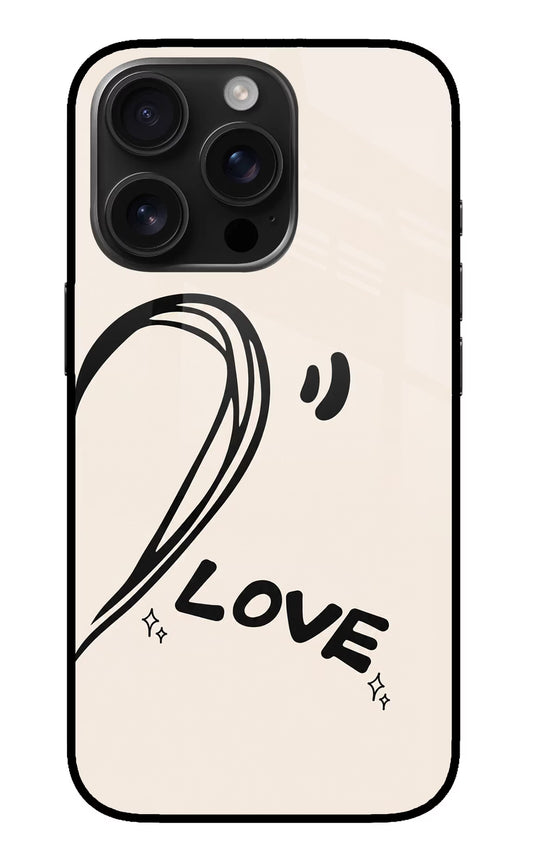 Soul Line iPhone 16 Pro Glass Case