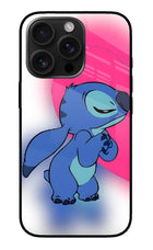 Stitch Hug iPhone 16 Pro Glass Case