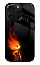 Ember Flame iPhone 16 Pro Glass Case