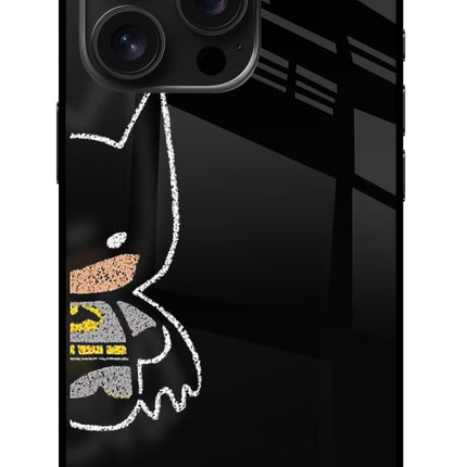 Bat Kitty iPhone 16 Pro Glass Case