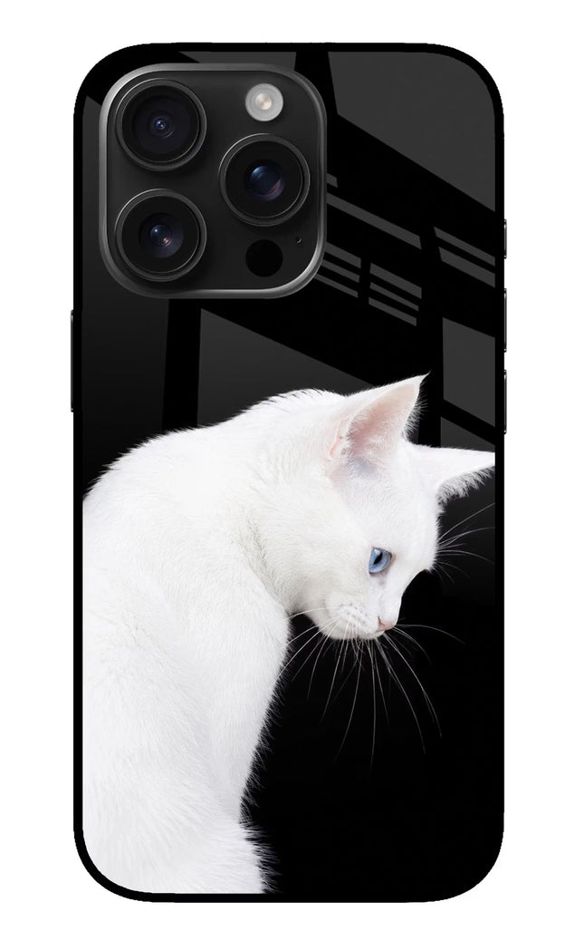 Snow Gaze iPhone 16 Pro Glass Case