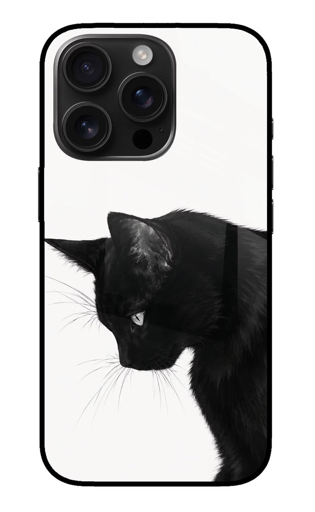 Shadow Gaze iPhone 16 Pro Glass Case