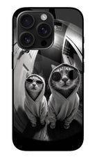 Hood Cats iPhone 16 Pro Glass Case